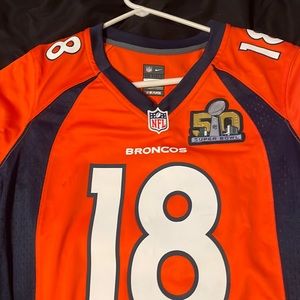 50th anniversary Peyton manning Jersey